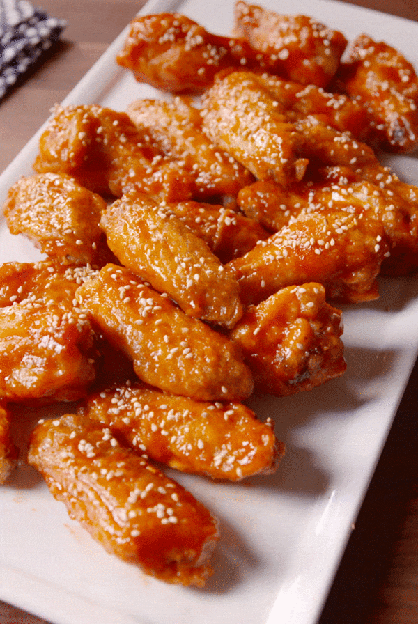 Sweet and Spicy wings